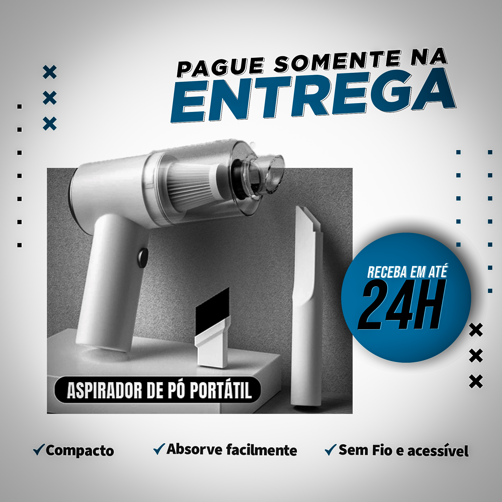 Aspirador Portátil Turbo